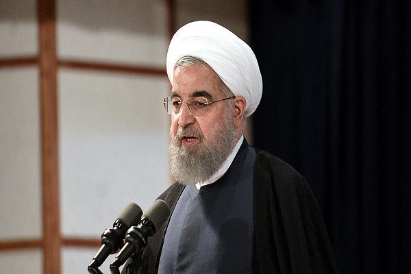 الرئيس روحاني يؤكد على التصدي للخطوة الاميركية حول القدس