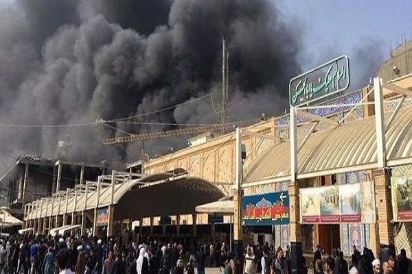 Iranian Pilgrims Injured in Hotel Fire in Najaf