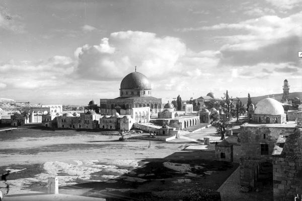 Immagini inedite di Al-Quds negli anni 30