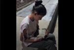 طفلة فلسطينية تتلو القرآن بخشوع أمام ثلاجة الموتى في غزة