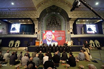 Quran icması tərəfindən Şəhid İsmayıl Həniyyənin xatirəsi anılıb