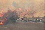 Zionisten bitten um Hilfe beim Löschen eines umfangreichen Feuers
