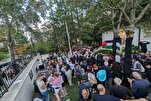 Mahnwache mit Kerzenlicht in Ungarn zum Gedenken an die Kinder des Gazastreifens