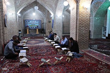 Specialized Quran Recitation Session at A Beautiful Old Mosque in Tabriz