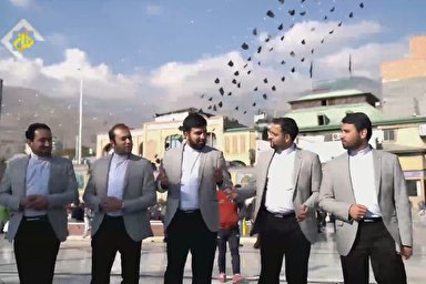 فیلم/ هم‌خوانی «صلوات» اثر گروه الغدیر تهران