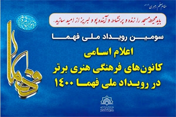 درخشش کانون&zwnj;های فرهنگی هنری مساجد کرمان در رویداد ملی فهما