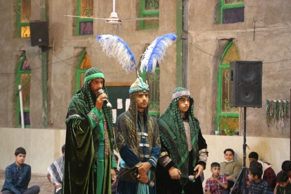 تعزیه خوانی در روستای ده زیار 