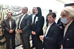 بازدید وزیر فرهنگ لبنان از گنجینه خوشنویسی فردی در کرمان