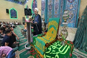 استقبال سیرجانی‌ها از کاروان زیر سایه خورشید + عکس