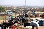 راهپیمایی عاشورایی در منطقه سنی‌نشین موصل عراق
