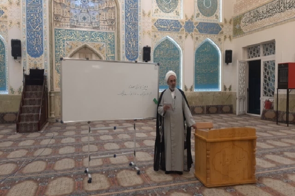 حجت‌ الاسلام اصغر عسکری امام‌ جمعه رفسنجان جلسه تفسیر قرآن