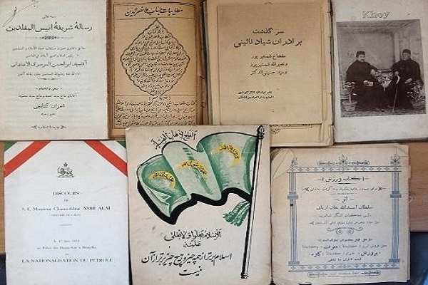 اهدای اسناد کاردار سفارت ایران در چین به کتابخانه ملی