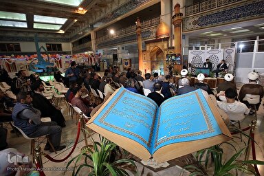 فیلم | نگاهی به بخش نهج‌البلاغه‌ خوانی در نمایشگاه قرآن