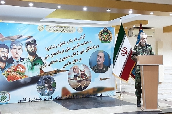 امیر غلامعلیان فرمانده قرارگاه منطقه‌ای جنوب شرق ارتش