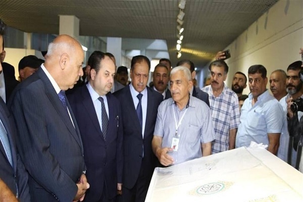 افتتاح نمایشگاه خوشنویسی قرآن در بغداد + فیلم