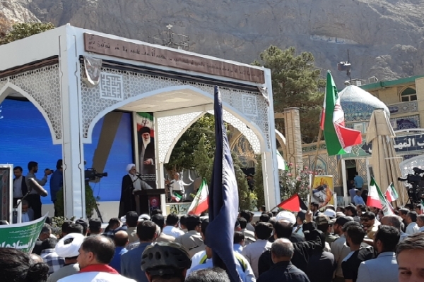 تجمع مردم کرمان