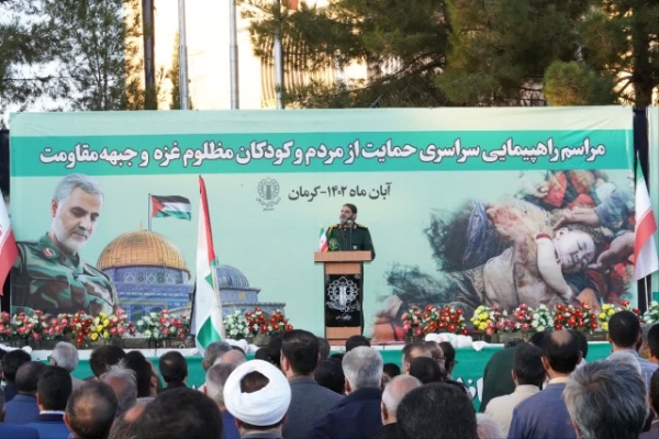 سردار حسین معروفی معاون هماهنگ کننده بسیج