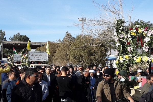 تشییع شهید گمنام