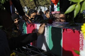 تشییع شهدای گمنام در کرمان برگزار شد