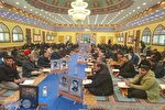 عکس | مراسم جزءخوانی قرآن کریم در حسینیه سپاه نبی‌اکرم(ص) کرمانشاه