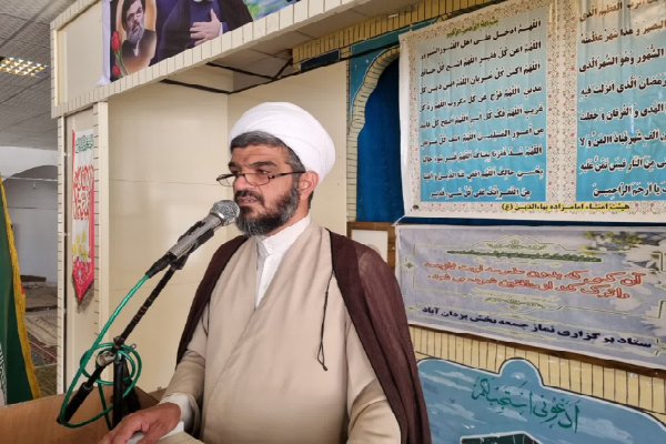 حجت الاسلام عربزاده امام جمعه یزدان آباد