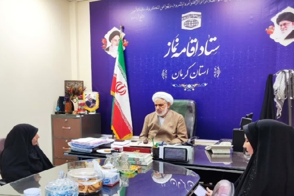 نشست مدیر ستاد اقامه نماز کرمان با خبرنگاران