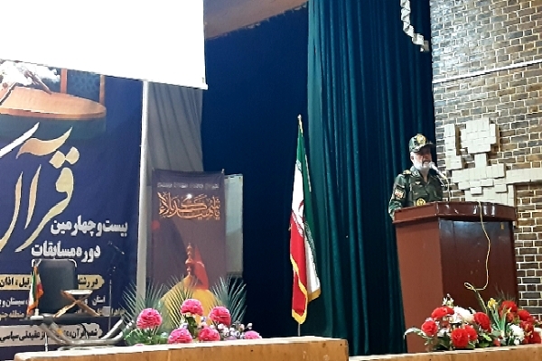 امیر غلامعلیان فرمانده قرارگاه منطقه‌ای جنوب شرق ارتش