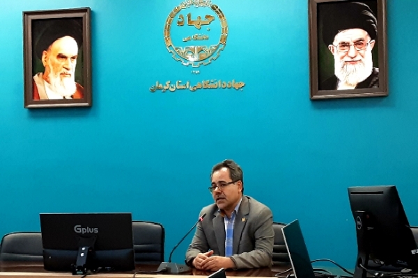 ایرج شکوهی مدیرکل انتقال خون کرمان