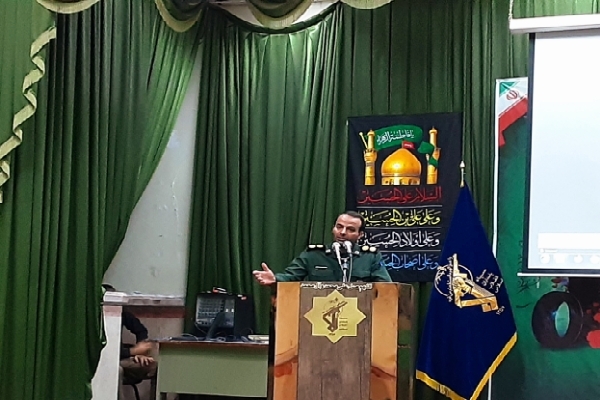 سرهنگ رضا موحد مسئول روابط عمومی سپاه ثارالله استان کرمان