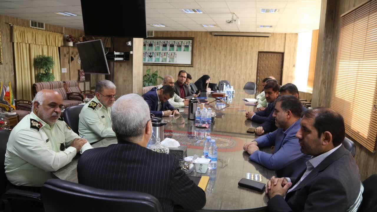دیدار استاندار کرمان با فرمانده نیروی انتظامی