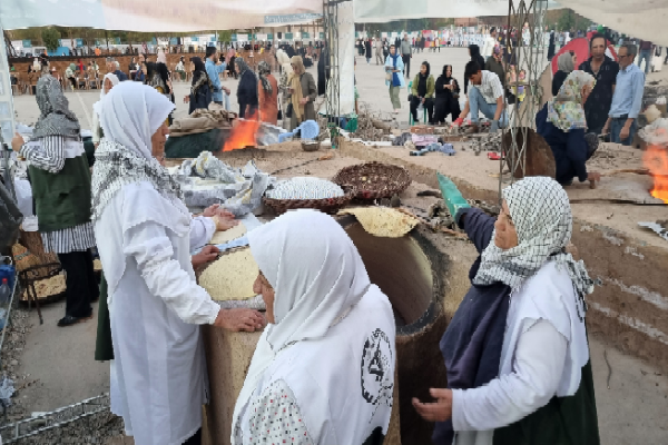 آغاز به کار دومین جشنواره ملی نان در کرمان + فیلم