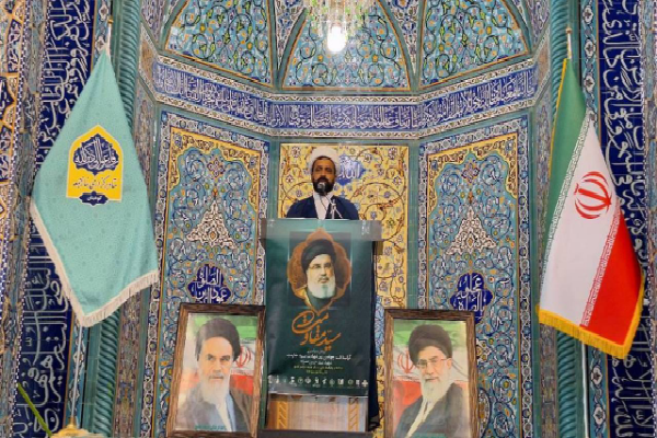 حجت الاسلام ایزدی خطیب جمعه کوهبنان