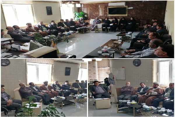 جلسه شورای اداری شهرستان رابر