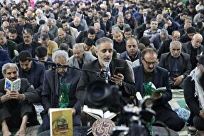 مراسم شب قدر در خرم‌آباد برگزار شد + عکس