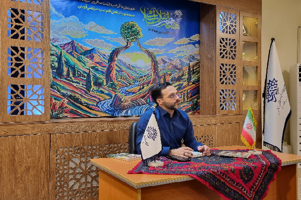 مجتبی اسدی رییس حوزه هنری استان کرمان