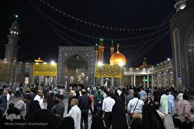 شب ولادت اُخت الرّضا در حرم حضرت معصومه(س)