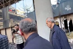 بازدید میدانی رئیس جمهور از ساختمان شیشه‌ای صداوسیما