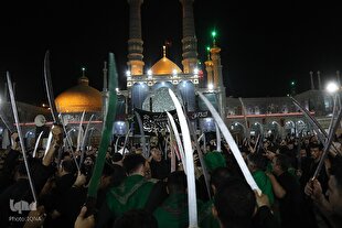 آیین سنتی مشق شمشیر در قم