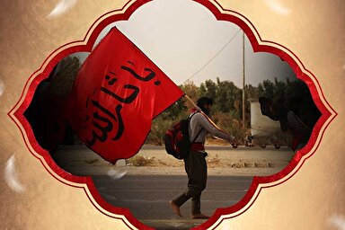 طرح | زائر حسینی؛ غوطه‌ور در رحمت الهی