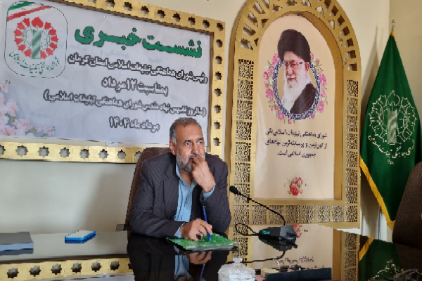 حسین انجم شعاع رئیس شورای هماهنگی تبلیغات اسلامی استان کرمان