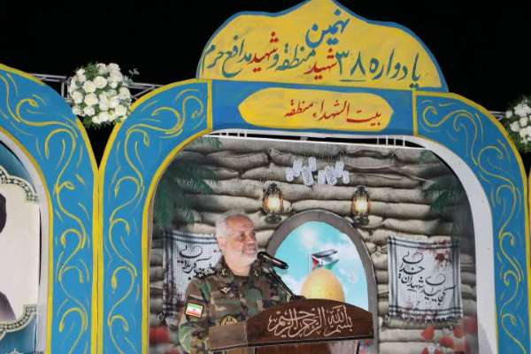 امیر سرتیپ امیر غلامعلیان فرمانده قرارگاه منطقه‌ای جنوبشرق ارتش