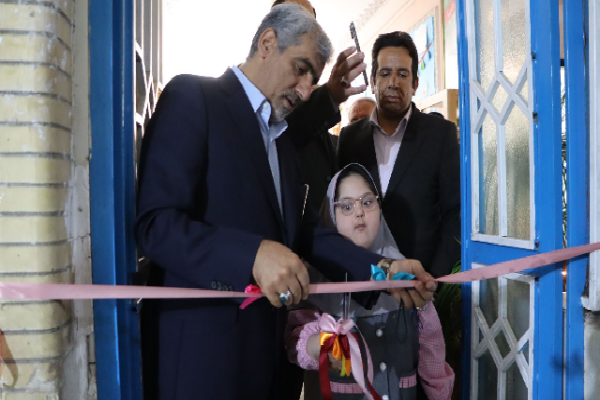افتتاحیه با حضور معاون وزیر آموزش و پرورش استثنایی کشور