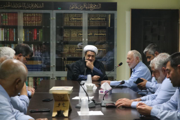 دیدار نماینده ولی‌فقیه در استان با خادمان ستاد عتبات وعالیات کرمان