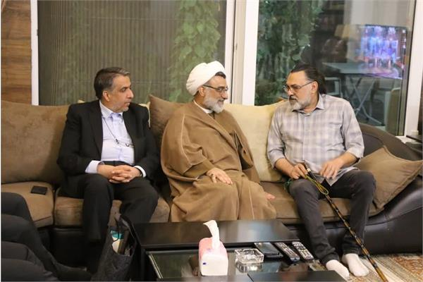 دیدار دبیر شورای عالی انقلاب فرهنگی با رضا ایرانمنش