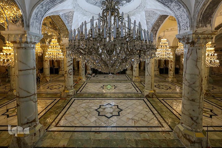 صحن حضرت زهرا(س) افتتاح می‌شود