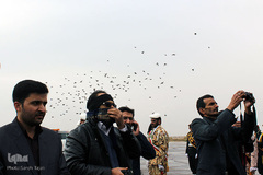 ورود پیکر 10 شهید گمنام به کرمان