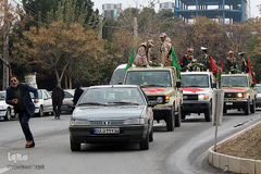 ورود پیکر 10 شهید گمنام به کرمان