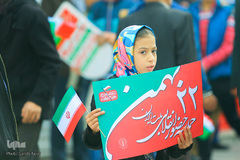 راهپیمایی 22 بهمن در کرمان