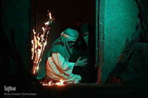 क़ुम में बनी हाशिम की गलियों में मातम