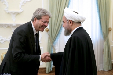 Il presidente  Rouhani arrivato a Roma